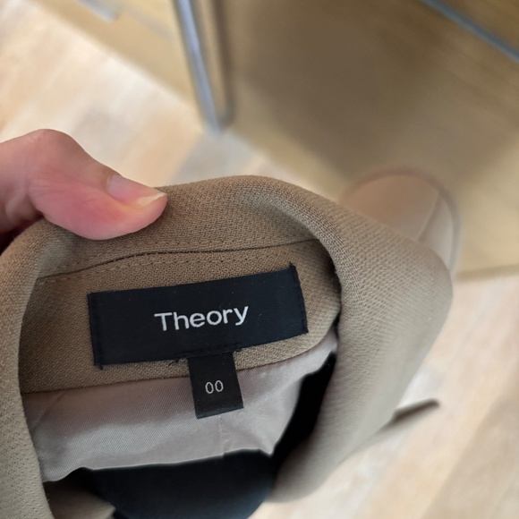 Theory camel wool topcoat - Picture 3 of 3